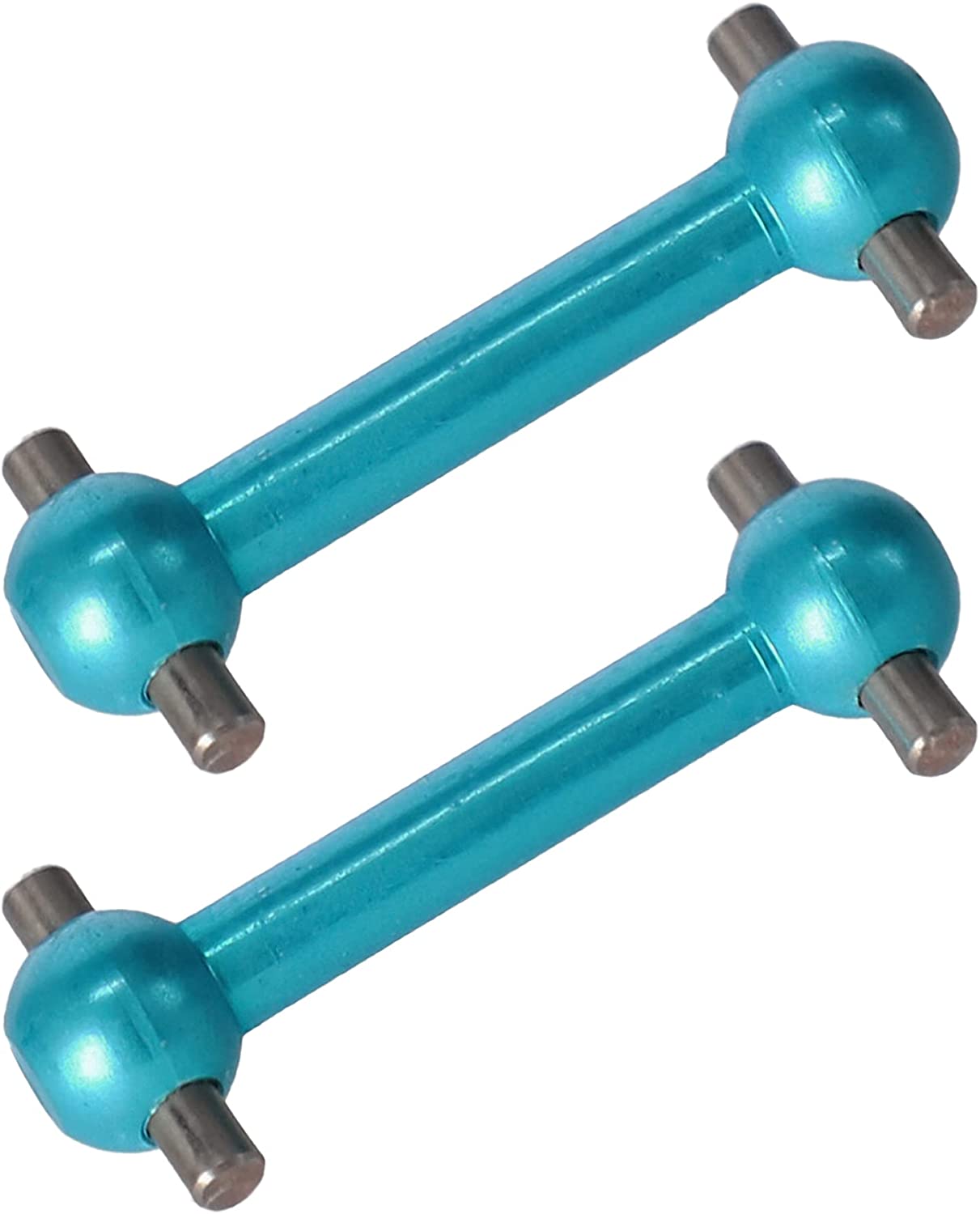 Blue Alu Replacement Dog Bones Fits Tamiya TT01 TT01E TT02 1:10 RC