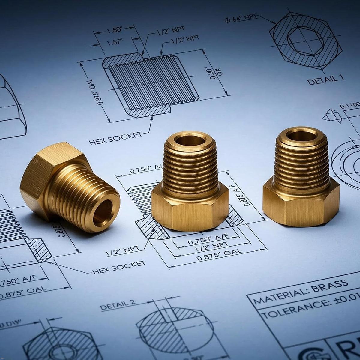 Plugs 1/8 NPT