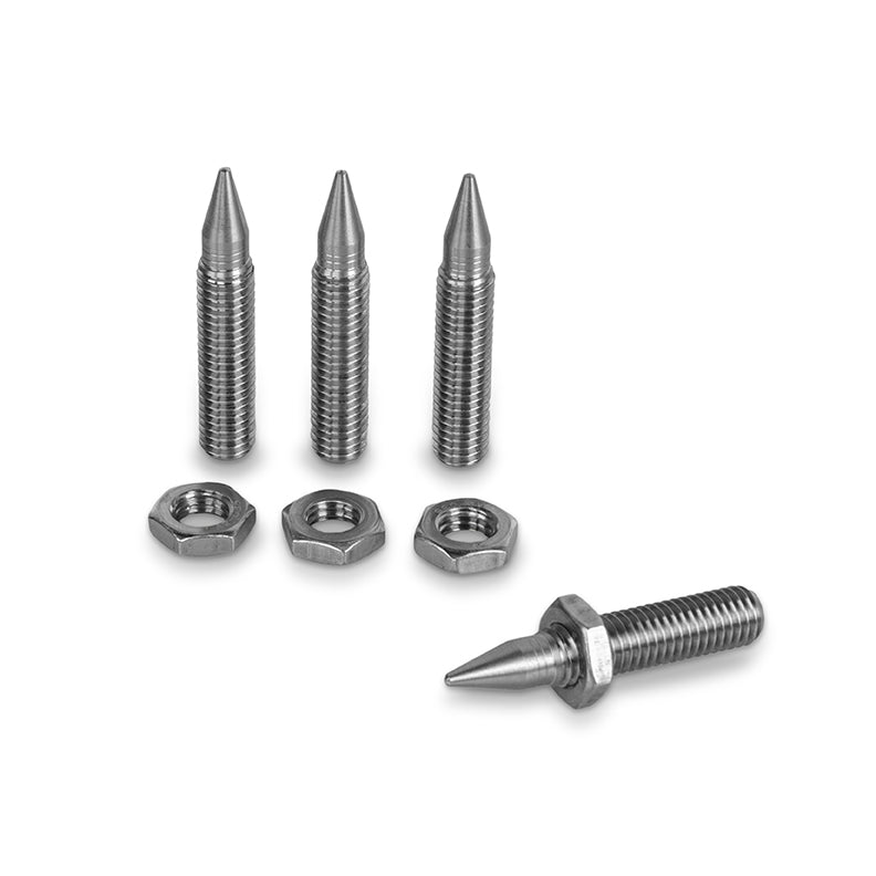 Stainless Steel Speaker Spikes M8 x 30 mm – 45 mm Length – Set of 4