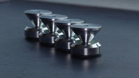 Aluminium 4 x Speaker Spikes + 4 x Spikes Pads + 3M adhesive pads