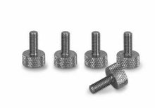 Stainless Steel M3 x 10mm Flat Knurled Thumb Screws - Set of 5