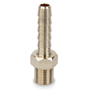 1/8 NPT to 8mm PUSH ON BARB TAIL Hose Pipe Fitting Adapter Brass