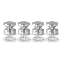 Aluminium 4 x Speaker Spikes + 4 x Spikes Pads + 3M adhesive pads