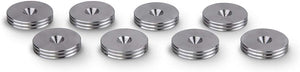 SLIM Stainless Steel Speaker spike pads 20mm  - Set of 8 pcs