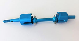 Replacement for TAMIYA TT01 TT02 Alu Axle Shaft Adapter Set for One Axle Blue