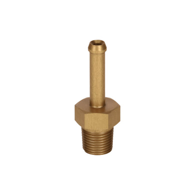 1/8 NPT to 4mm 5mm (3/16) PUSH ON BARB TAIL Adapter - Gold Anodised Aluminium