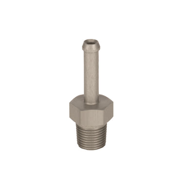 1/8 NPT to 5mm-6mm (1/4) PUSH ON BARB TAIL Pipe Fitting Adapter Aluminium