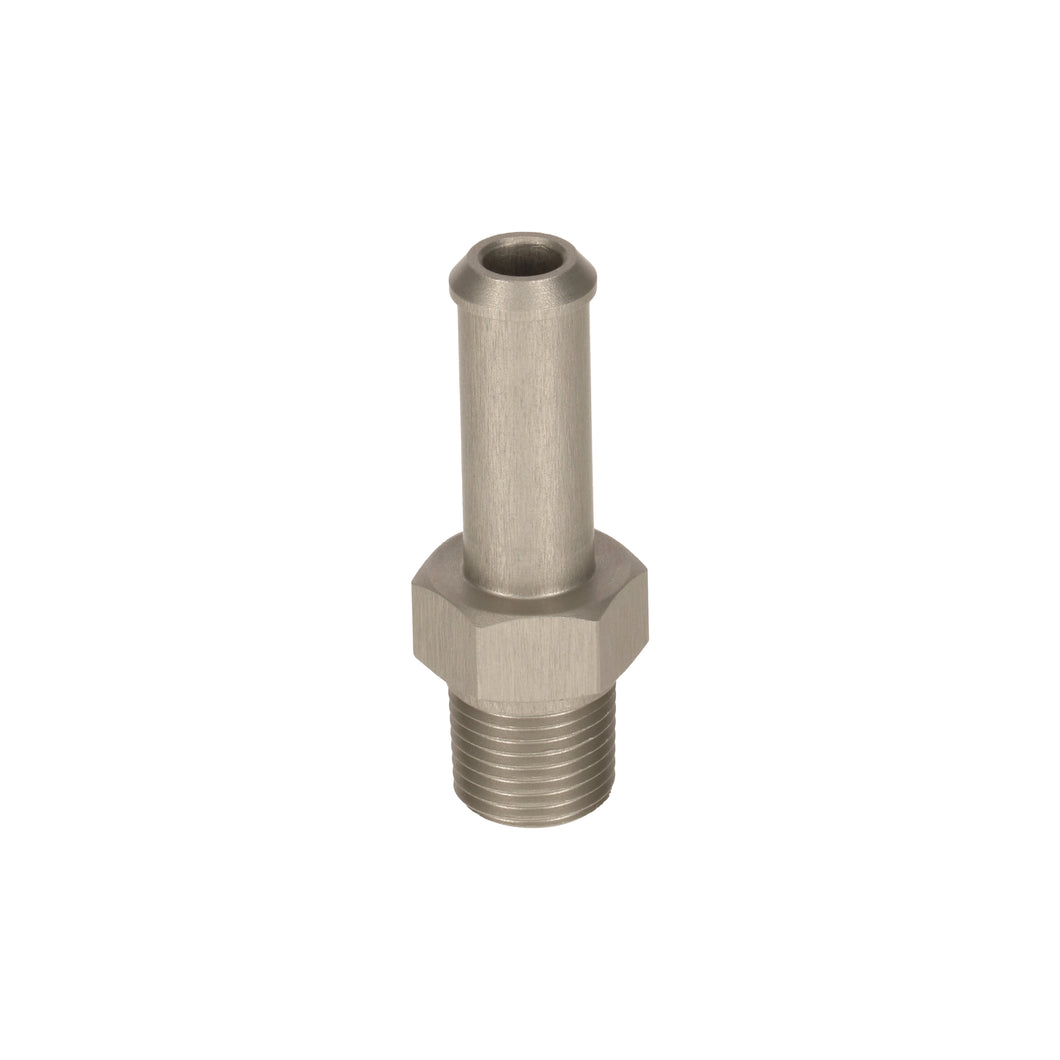 1/8 NPT to 7mm 8mm (5/16) Aluminium PUSH ON BARB TAIL Hose Pipe Fitting Adapter
