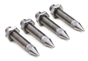 SOLID Speaker Spikes M6 Stainless Steel, Knurled L=35mm - Set of 4