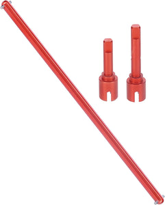 Red Aluminium Replacement for Tamiya TT-01 Prop Shaft & Joint Set